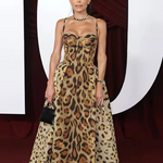 Leopard Print Sleeveless Sling Dress For Women Fashion Chic Backless A Line Dresses 2025 Elegant Female High Street Vestidos